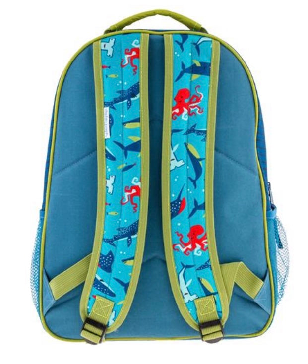 Shark Shape Backpack S Navy –