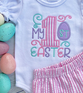 Girl's First Easter Bodysuit