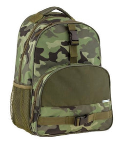 Camo School Size Backpack